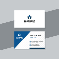 Naklejka premium modern business card template