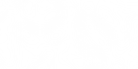 Abstract black and white topographic Topography map art curve drawing. vector illustration Topography map