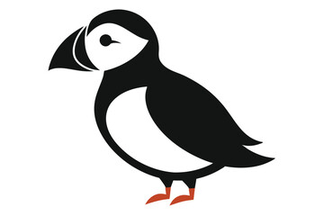 penguin on a white background