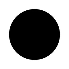 round icon, round symbol, vector illustration