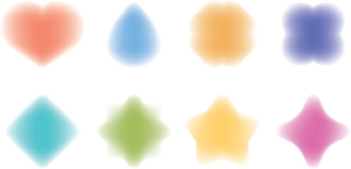 Various freeform gradient shape sets