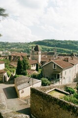 Figeac, viewed from Notre-Dame-du-Puy à Figeac.