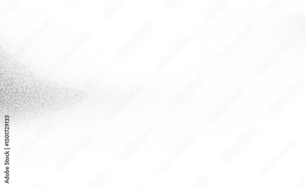 Poster Vector Abstract Stipple Noise Effect. Dotwork BG.