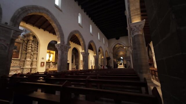 Italy, Otranto cathedral ancient mosaic floor