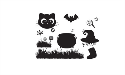 Collection of Happy Halloween Icons