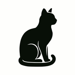 black cat silhouette