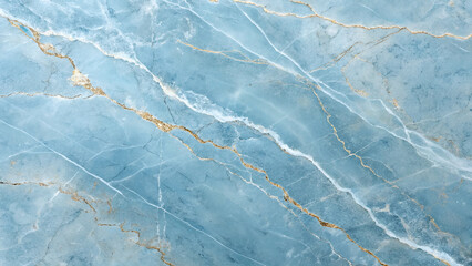 Naklejka premium Luxury Italian Blue Marble Texture – Grunge Surface Detailing