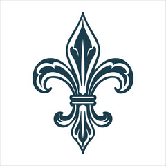 Saint Jean Baptiste Fleur-de-lis Stylized Design