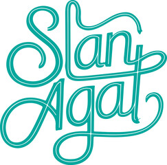 Obraz premium Slan Agat.