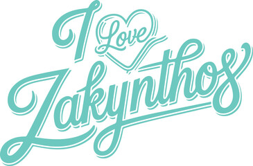 I Love Zakynthos.