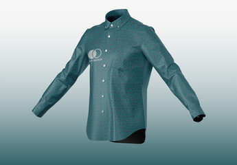 Shirt Mockup - Half Side View