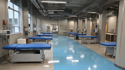 Treatment facilities, recycling and ecology concept, waste processing and water treatment plant