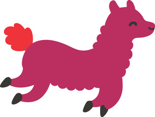 vector illustration of a cartoon dog