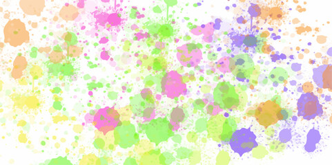 Light multicolor background, colorful vector texture with circles. Abstract background with multicolored spots and splashes on a white background used for desktop wallpaper or website design, template