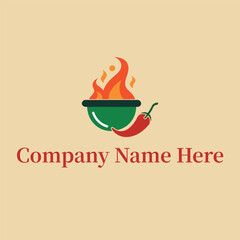 Spicy Chili Pepper Restaurant Logo