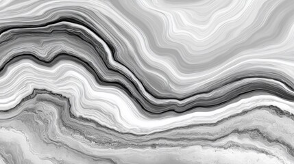 Gray swirling patterns mimic marbled stone layers
