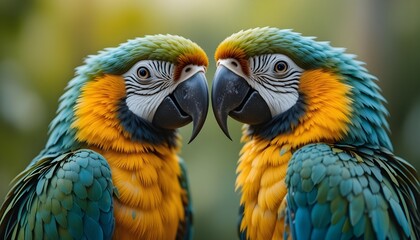 lovely lovely parrots in the world