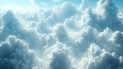 blue sky with clouds