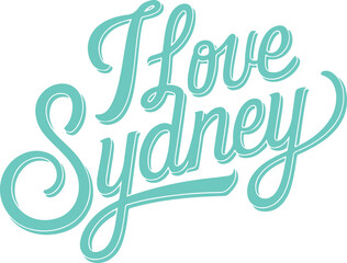 I Love Sydney.