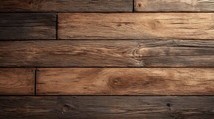Naklejka premium Home decor concept, wooden laminate floor boards background image, varnished wooden board, shiny polished wood parquet floor taken with low angle