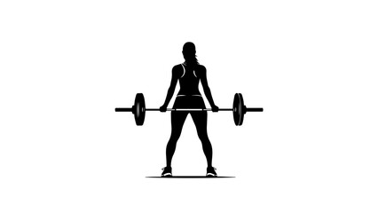 Strong individual lifting weights in a minimalist gym setting showcases dedication and strength during an intense workout session