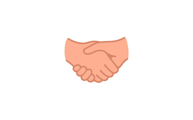 Handshake Emoji. Agreement, Partnership, Deal making, Collaboration, Teamwork, Mutual respect, Solidarity, Greeting, Farewell Concept Image.
