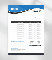 Modern Business Invoice Template  Clean, Editable & Printable Design