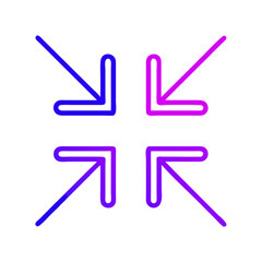 Fototapeta premium Gradient Outline Vector File – High-Quality Design Element