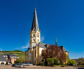 St. Laurentius Church in Ahrweiler, Rhineland-Palatinate, Germany