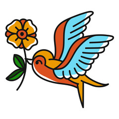 Bird oldschool stroke