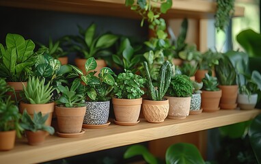 Stylish plant arrangement ideas for modern living rooms image