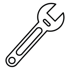 wrench icon vector illustration