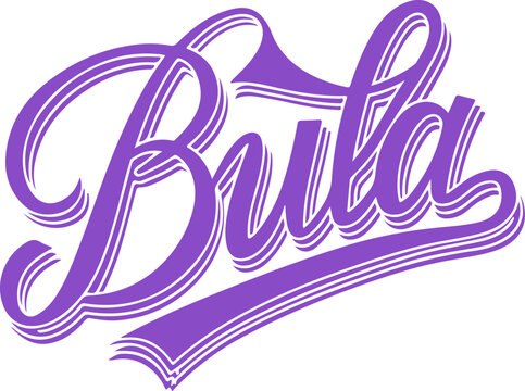 Purple Bula Script.