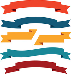 Antique Ribbon Designs Vector Pack