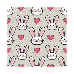 Sweet Animal Cartoon Background