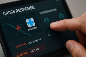 Crisis Response Management on Mobile Device for Emergency Situations and Hospital Coordination