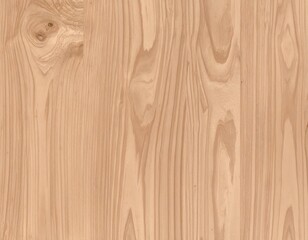 Fototapeta premium Light Ash Wood Grain Texture with Distinctive Knot and Vertical Pattern