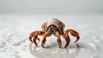 spider crab on a white background