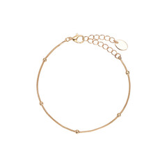 Fototapeta premium Gold Silver Chain Bracelet Round Shape On PNG Transparent Background . Bracelet PNG . Cut Out Clipping Path With Adobe Photoshop Pen Tool.
