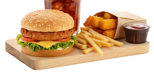 Combo meal advertisement png fast food promo png restaurant meal flyer png value combo deal png takeaway meal graphic png food marketing png transparent background image