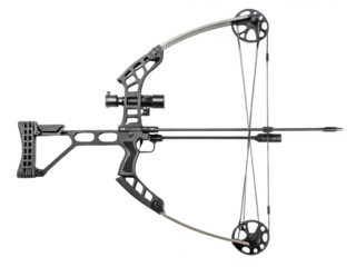 Compound bow png modern archery bow png hunting compound bow png advanced archery gear png pulley bow system png tactical hunting bow png transparent background image