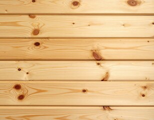 Fototapeta premium Light Wood Planks with Knots A Rustic and Natural Textured Background
