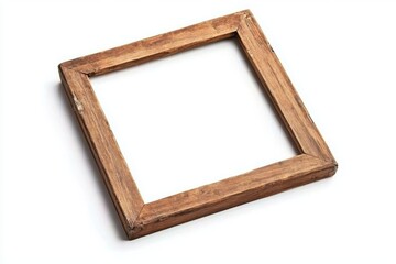 Picture frame isolated on white background