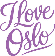 I Love Oslo.