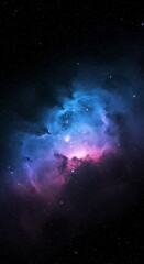 Fototapeta premium Nebula space stars galaxy cosmos universe astral background celestial night sky outer space deep space