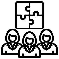 Team Building Icon