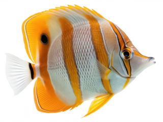 Butterfly fish png tropical fish png reef fish png saltwater fish png exotic aquarium fish png marine butterfly fish png colorful ocean fish png transparent background image
