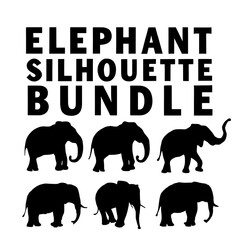 LEPHANT 
SILHOUETTE bundles