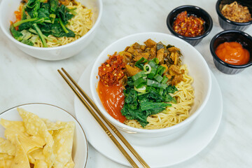 mie ayam javanese style