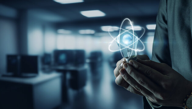 The concept of new idea and innovation.